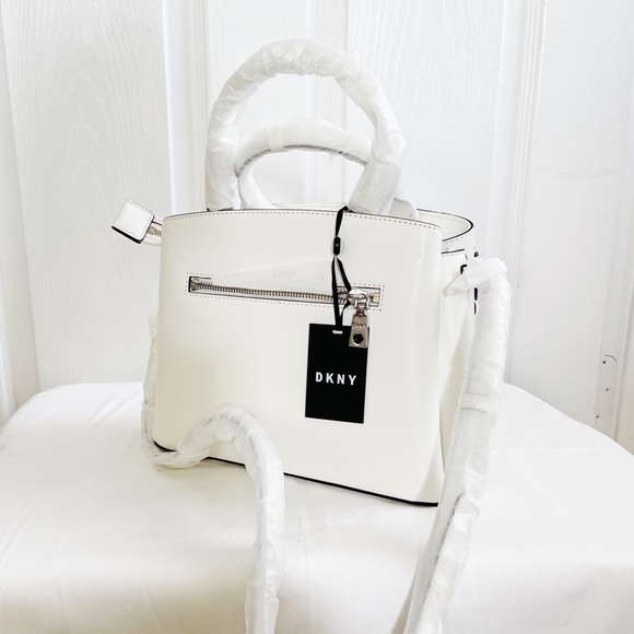 DKNY Paige leather butterfly satchel - Picture 10 of 11